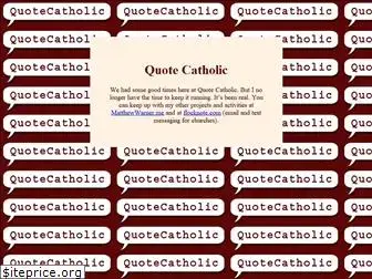 quotecatholic.com