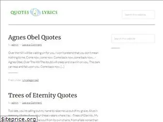 quotesfromlyrics.com