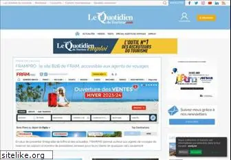 quotidiendutourisme.com