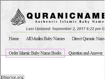 quranicnames.com