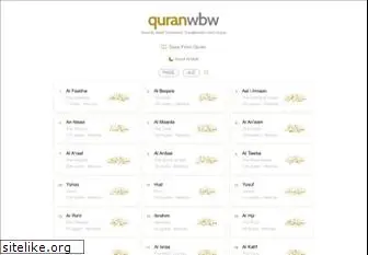 quranwbw.com