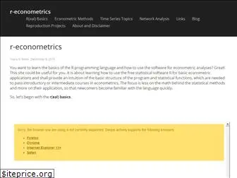 r-econometrics.com