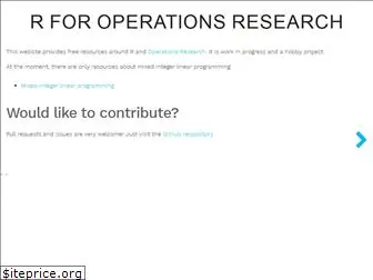 r-orms.org