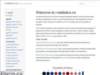 r-statistics.co