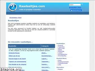 raadseltjes.com