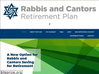 rabbisretirementplan.org