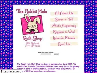 rabbitholequiltshop.com