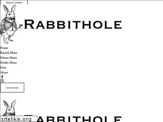 rabbitholerestaurant.com