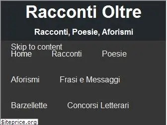 raccontioltre.it