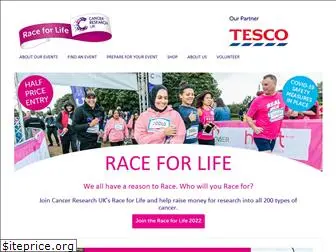 raceforlife.cancerresearchuk.org