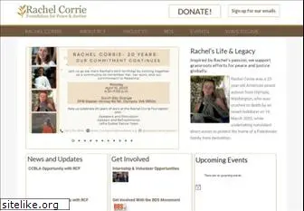 rachelcorriefoundation.org