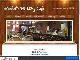 rachelshiwaycafe.com