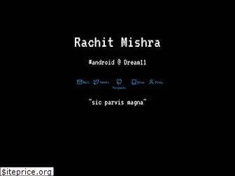 rachitmishra.com