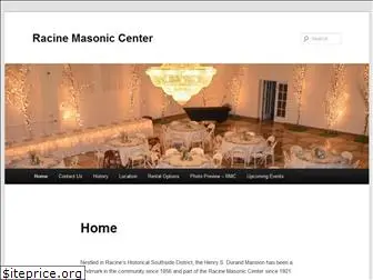 racinemasoniccenter.com