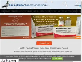 racingpigeonlaboratorytesting.com