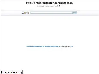 radardetektor.kereskedes.eu