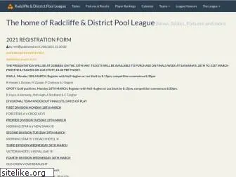 radcliffepoolleague.com