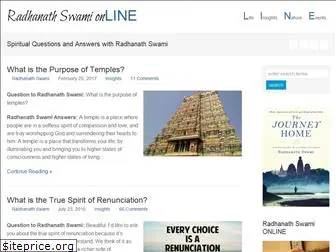 radhanathswamionline.com