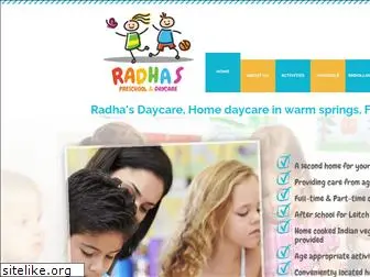 radhaspreciousdaycare.com