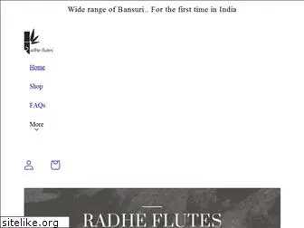 radheflutes.com