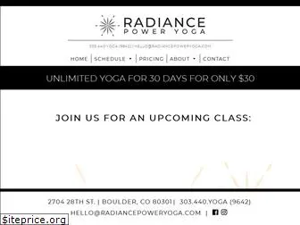 radiancepoweryoga.com