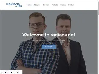 radians.net