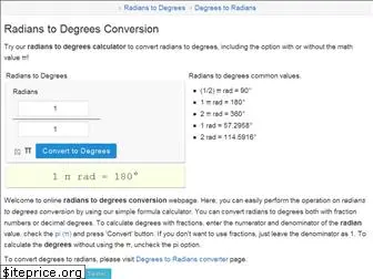 radianstodegrees.net