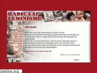 radicaalfeminisme.nl