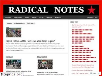 radicalnotes.org