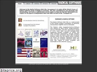 radicalsoftware.org