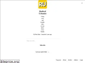 radicalurbanist.substack.com