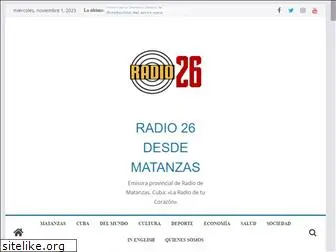 radio26.cu