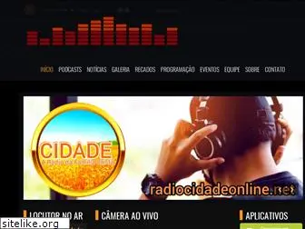 radiocidadeonline.net