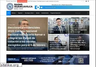 radiohuancavilca.com.ec