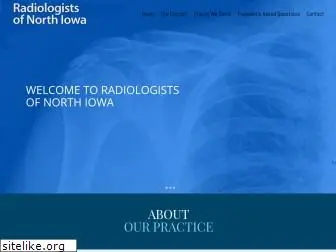 radiologistsofnorthiowa.com