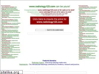 radiology123.com