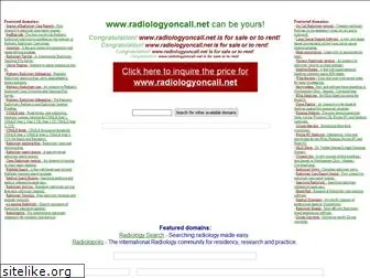 radiologyoncall.net