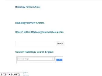 radiologyreviewarticles.com