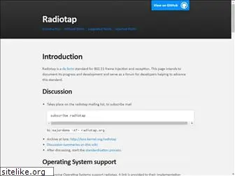 radiotap.org