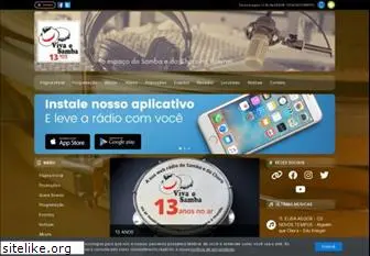 radiovivaosamba.com