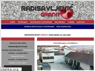 radisavljevicgranit.rs