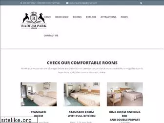 radiumparklodge.com