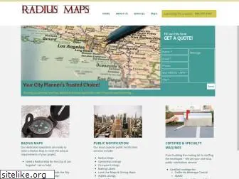 radiusmapscompany.com