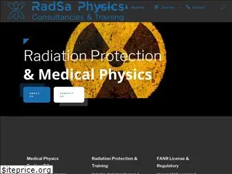 radsaphysics.com