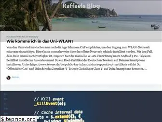 raffaels-blog.de