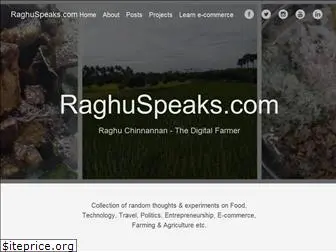 raghuspeaks.com