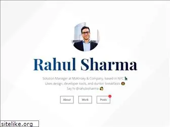 rahulxsharma.com