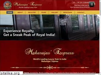 railmaharajasexpress.com