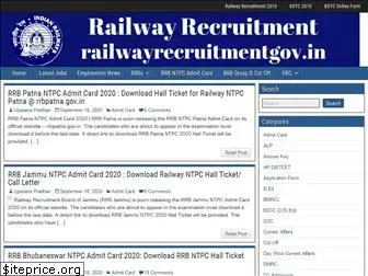 railwayrecruitmentgov.in