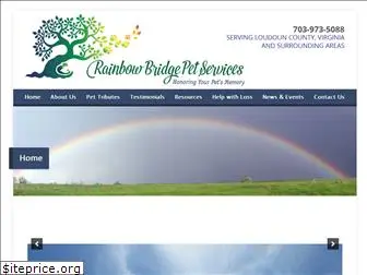 rainbowbridgepetservices.com